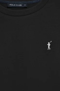 Polo Club T-Shirts*T-shirt à manches longues avec logo brodé Rigby Go Noir