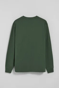 Polo Club T-Shirts*T-shirt à manches longues vert avec logo brodé Rigby Go Vert chaud