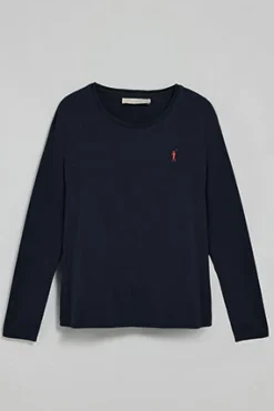 Polo Club T-Shirts*T-shirt basique à manches longues logo Rigby Go Bleu Marine
