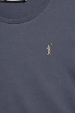 Polo Club T-Shirts*T-shirt basique à manches longues logo Rigby Go bleu Denim