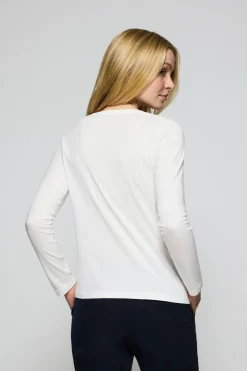 Polo Club T-Shirts*T-shirt basique à manches longues logo Rigby Go Beige