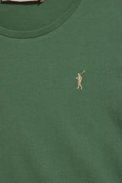 Polo Club T-Shirts*T-shirt basique vert à manches longues avec logo Rigby Go Vert chaud