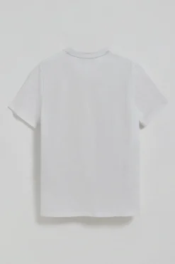 Polo Club T-Shirts*T-shirt à col ras du cou avec une poche et logo Rigby Go Blanc