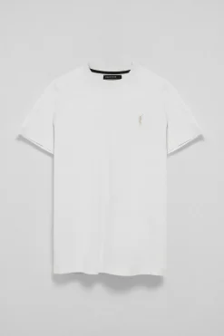 Polo Club T-Shirts*T-shirt à col rond et Big Rigby Go caoutchouté Blanc