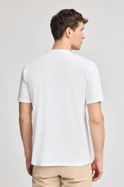 Polo Club T-Shirts*T-shirt à manches courtes à poche avec broderie Rigby Best Blanc