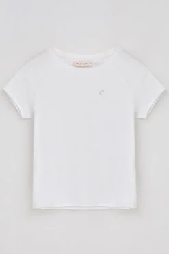 Polo Club T-Shirts*T-shirt Hesperia avec un monogramme brodé Blanc