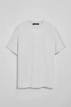 Polo Club T-Shirts*T-shirt microstructuré avec un monogramme brodé PC Blanc