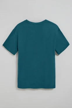 Polo Club T-Shirts*T-shirt à manches courtes et col ras du cou avec logo Bleu