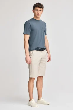 Polo Club T-Shirts*T-shirt bleu à manches courtes à poche avec broderie Rigby Best Denim