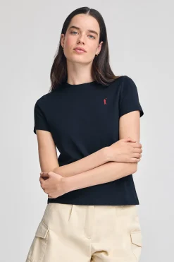 Polo Club T-Shirts*T-shirt à col rond et broderie Rigby Go Bleu Marine