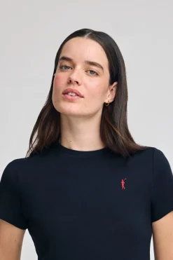 Polo Club T-Shirts*T-shirt à col rond et broderie Rigby Go Bleu Marine