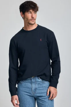 Polo Club T-Shirts*T-shirt à manches longues et brodé Rigby Go Bleu Marine