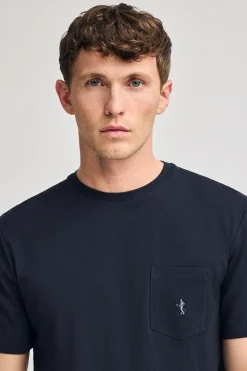 Polo Club T-Shirts*T-shirt à manches courtes à poche avec broderie Rigby Best Bleu Marine