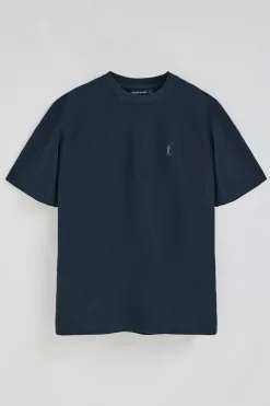 Polo Club T-Shirts*T-shirt en coton et lin à broderie Rigby Go Bleu Marine