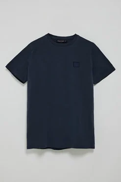 Polo Club T-Shirts*T-shirt garment dye avec détail Bleu Marine