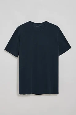 Polo Club T-Shirts*T-shirt microstructuré avec un monogramme brodé PC Bleu Marine