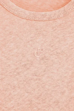Polo Club T-Shirts*T-shirt couleur en lin et coton avec monogramme brodé Maquillage