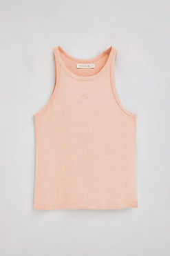 Polo Club T-Shirts*T-shirt couleur en lin et coton avec monogramme brodé Maquillage
