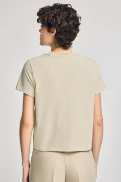 Polo Club T-Shirts*T-shirt Diamond à imprimé métallisé Beige