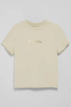 Polo Club T-Shirts*T-shirt Diamond à imprimé métallisé Beige