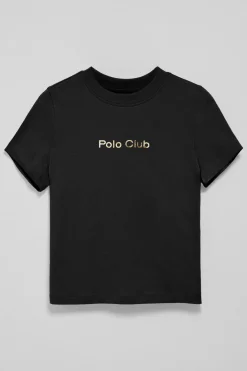 Polo Club T-Shirts*T-shirt Diamond à imprimé métallisé Bleu Marine