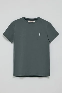 Polo Club T-Shirts*T-shirt à col rond et broderie Rigby Go Gris Pierre