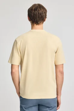 Polo Club T-Shirts*T-shirt en coton et lin à broderie Rigby Go Ivoire