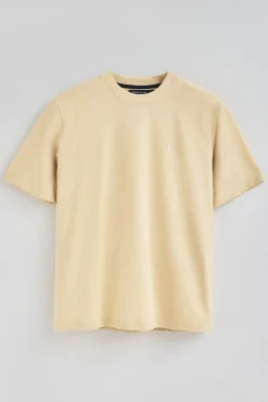 Polo Club T-Shirts*T-shirt en coton et lin à broderie Rigby Go Ivoire