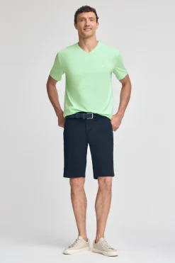 Polo Club T-Shirts*T-shirt à manches courtes et col en V avec broderie Rigby Best Menthe