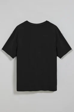 Polo Club T-Shirts*T-shirt à col ras cou et logo caoutchouté Noir