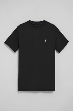 Polo Club T-Shirts*T-shirt à col ras du cou et broderie Rigby Go Noir