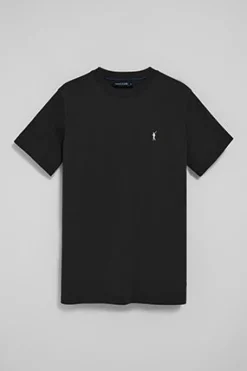 Polo Club T-Shirts*T-shirt à col ras du cou et broderie Rigby Go Noir