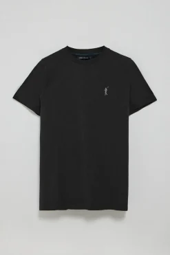Polo Club T-Shirts*T-shirt à col rond et Big Rigby Go caoutchouté Noir
