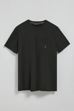 Polo Club T-Shirts*T-shirt à manches courtes à poche avec broderie Rigby Best Noir