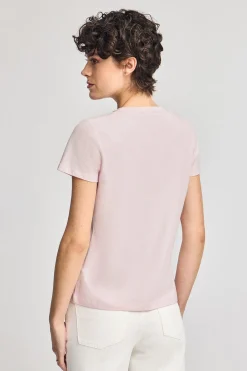 Polo Club T-Shirts*T-shirt à col en V avec broderie Rigby Best Rose