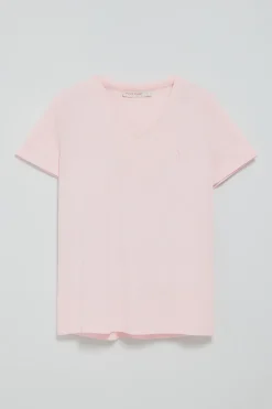 Polo Club T-Shirts*T-shirt à col en V avec broderie Rigby Best Rose