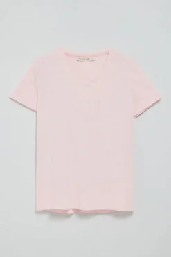 Polo Club T-Shirts*T-shirt à col en V avec broderie Rigby Best Rose