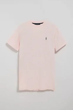 Polo Club T-Shirts*T-shirt clair à col rond et logo brodé Rigby Go Rose