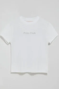 Polo Club T-Shirts*T-shirt Tori avec logo Minimal Combo Blanc