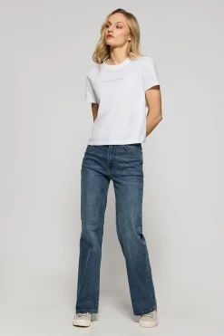 Polo Club T-Shirts*T-shirt Tori avec logo Minimal Combo Blanc