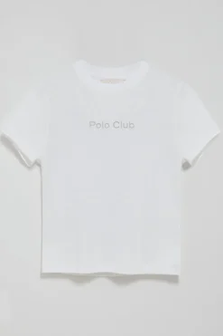 Polo Club T-Shirts*T-shirt Tori avec logo Minimal Combo Blanc