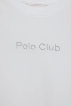 Polo Club T-Shirts*T-shirt Tori avec logo Minimal Combo Blanc