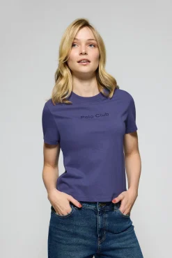 Polo Club T-Shirts*T-shirt Tori avec logo Minimal Combo Bleu océan