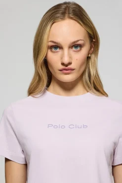 Polo Club T-Shirts*T-shirt Tori couleur avec logo Minimal Combo Lavande