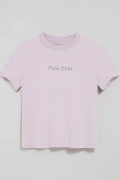 Polo Club T-Shirts*T-shirt Tori couleur avec logo Minimal Combo Lavande