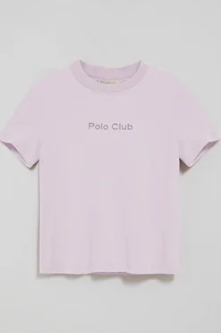 Polo Club T-Shirts*T-shirt Tori couleur avec logo Minimal Combo Lavande