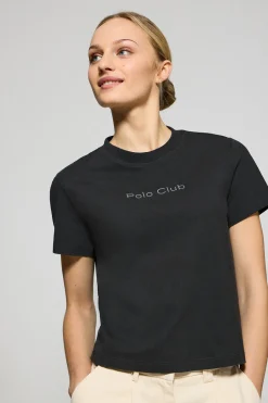 Polo Club T-Shirts*T-shirt Tori avec logo Minimal Combo Noir