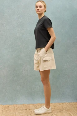 Polo Club T-Shirts*T-shirt Tori avec logo Minimal Combo Noir