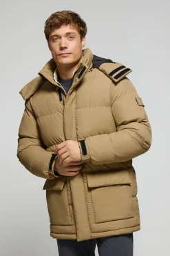 Polo Club Vestes*Veste Midtown à capuche amovible et détails Beige