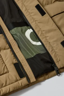 Polo Club Vestes*Veste Midtown à capuche amovible et détails Beige